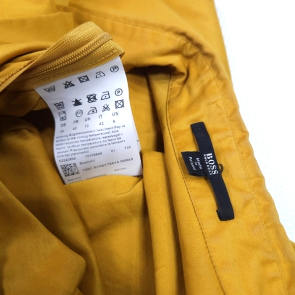 Hugo Boss Mustard Yellow Blouse - Picture 3 of 4